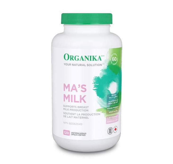 Organika Ma's Milk 120 Capsules