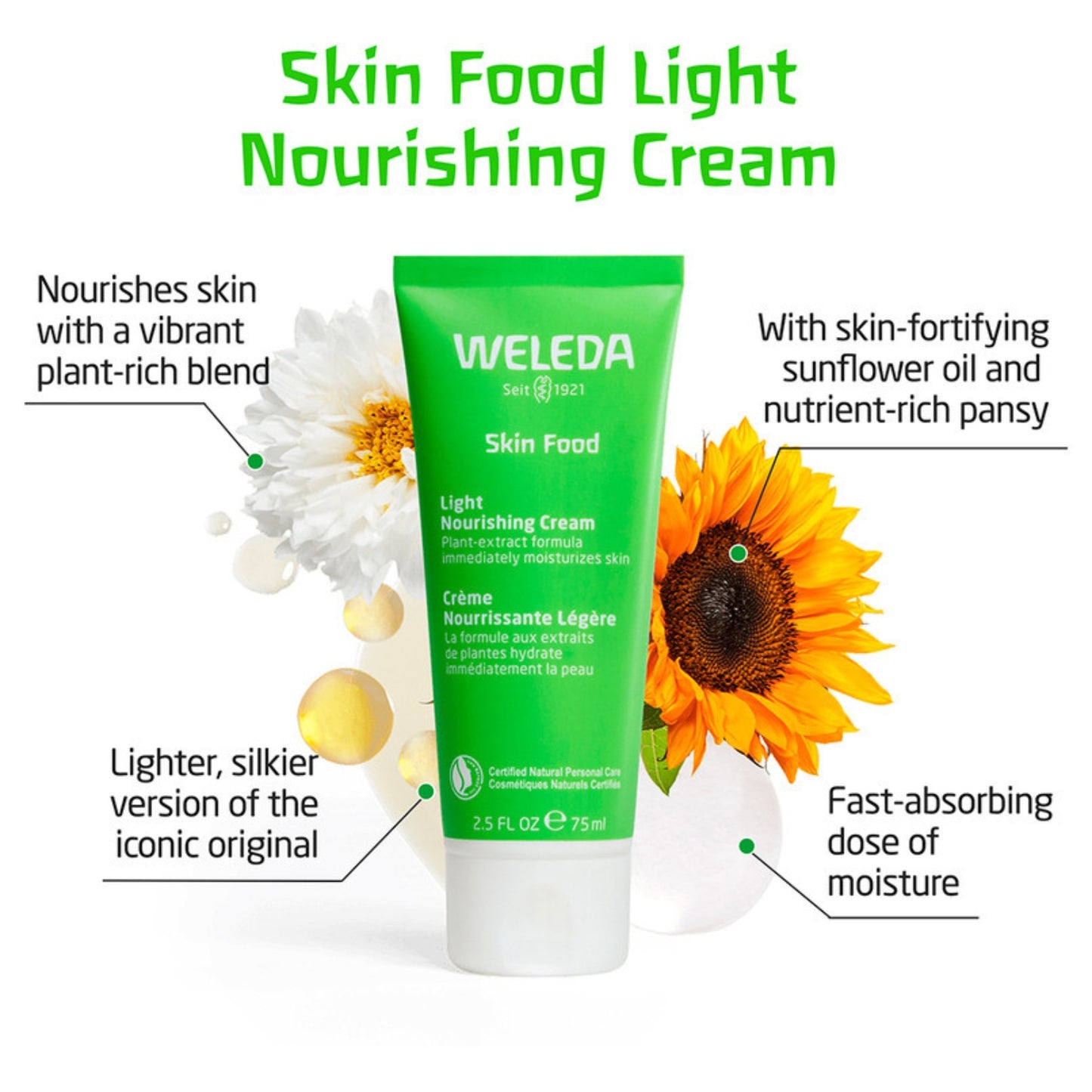 Weleda Skin Food Light Nourishing Cream 75ml