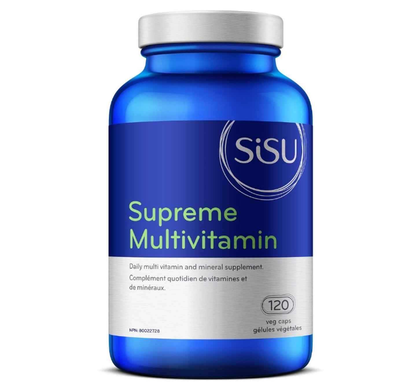 Sisu Supreme Multivitamin with iron 120 Veggie Capsules