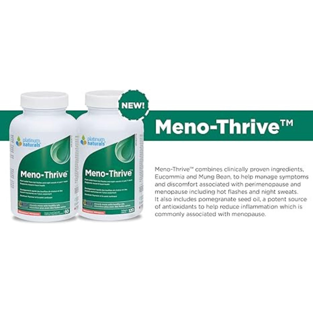Platinum Naturals Meno-Thrive 120 Softgels