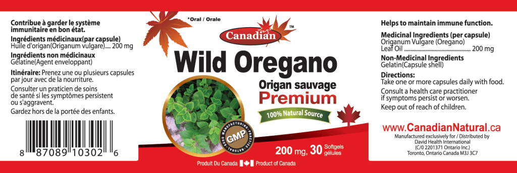 Wild Oregano (Label)