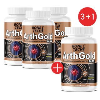 Arthgold Max 850mg 120 Vcaps - 3Pack