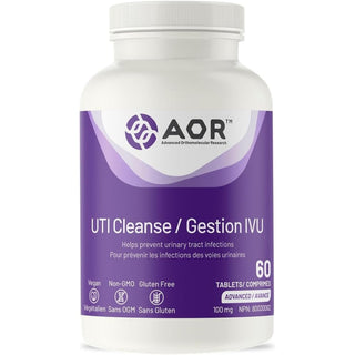 AOR UTI Cleanse 100mg 60 Tablets