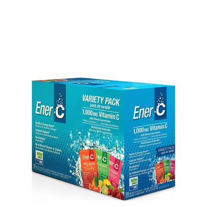 Ener-C 1,000mg Vitamin C Drink Mix - Variety 30 packs