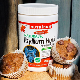 Nutridom Psyllium Husk Powder, 10.5 oz (300 g)