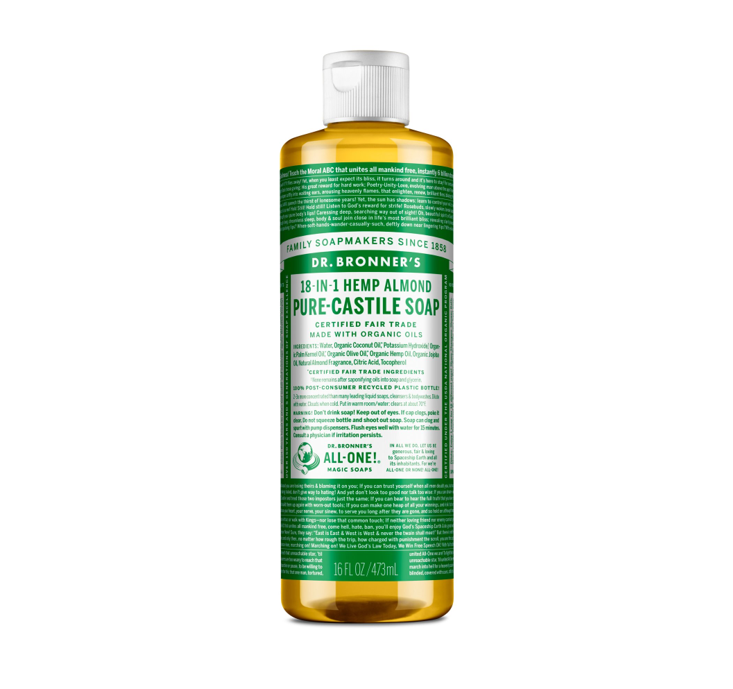 Dr. Bronner's Pure Castile Liquid Soap Almond 473ml