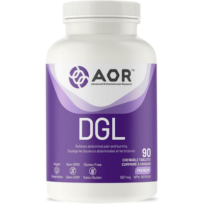 AOR DGL 507mg 90 Chewable Tablets