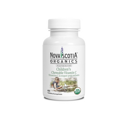 Nova Scotia Organics Children’s Chewable Vitamin C 60 Tablets