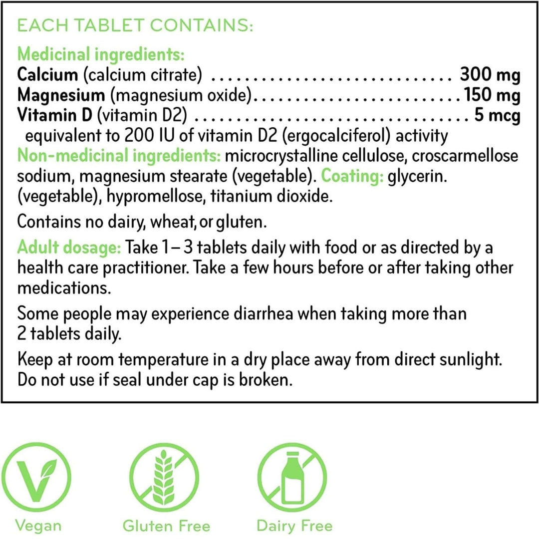 Sisu Calcium & Magnesium 2:1 180 Tablets