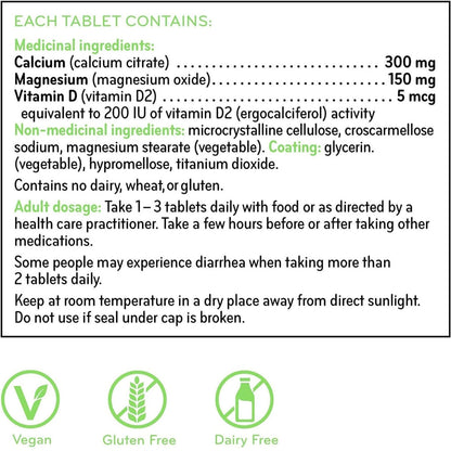 Sisu Calcium & Magnesium 2:1 180 Tablets