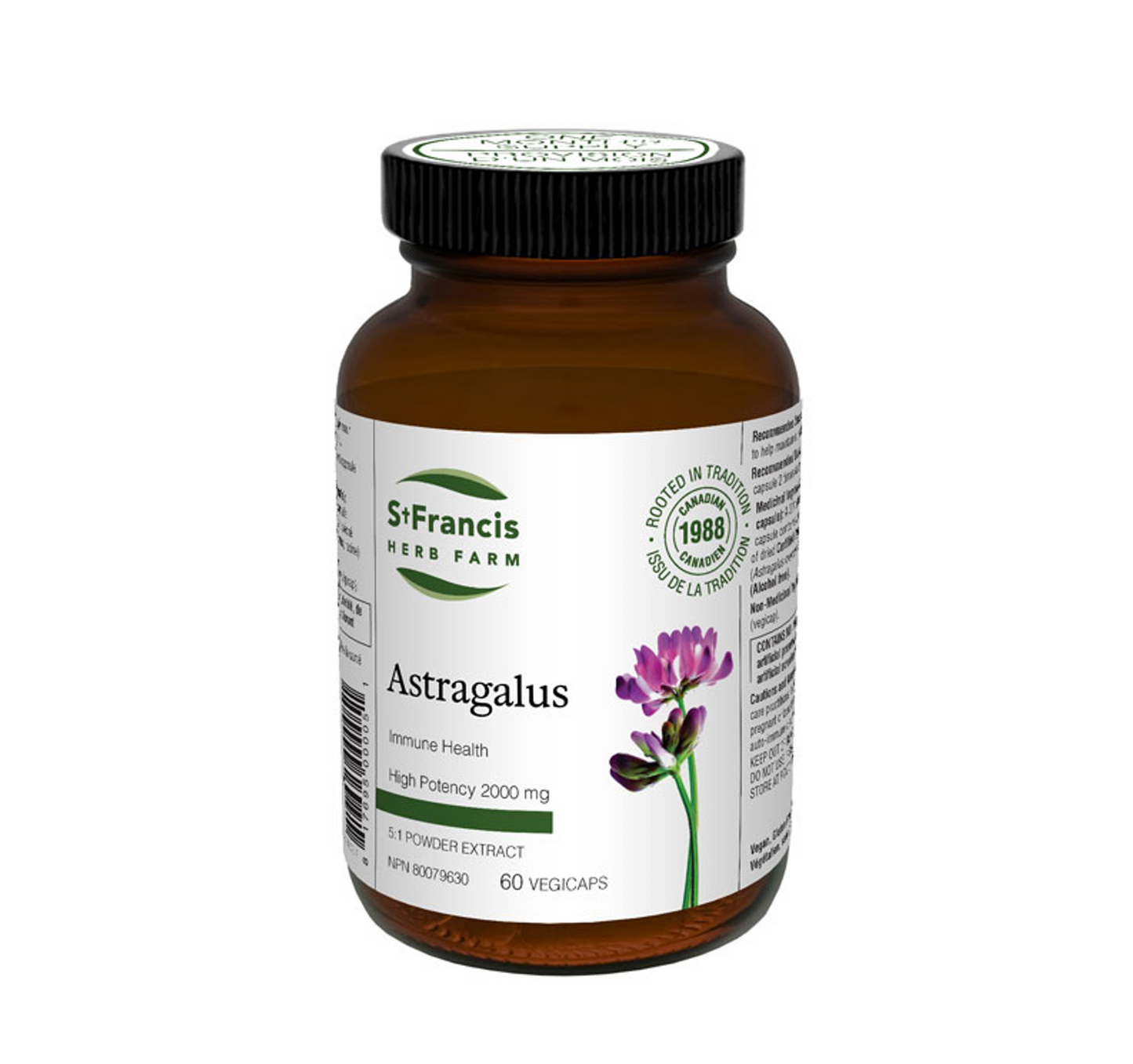 St. Francis Herb Farm Astragalus 60 Vcaps