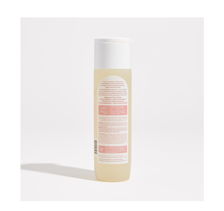 Honest Shampoo + Body Wash - Sweet Almond 295ml