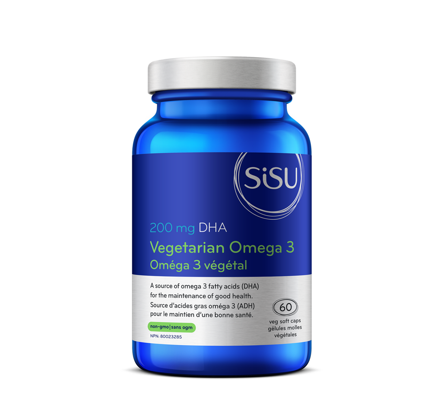 Sisu Vegetarian Omega 3 60 Softgels