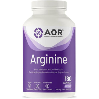 AOR Arginine 600mg 180 Capsules