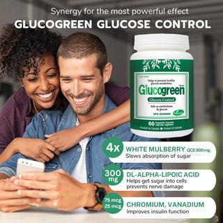 Glucogreen Glucose Control 500mg 60 Vcaps