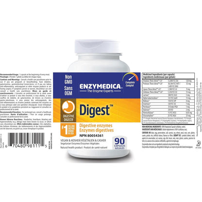 Enzymedica Digest 90 Capsules