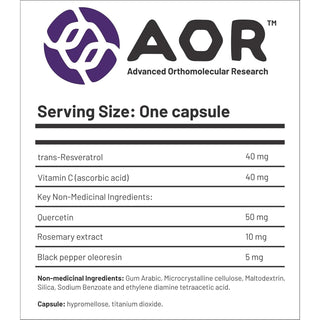 AOR Acta-RESVERATROL 80mg 90 Capsules