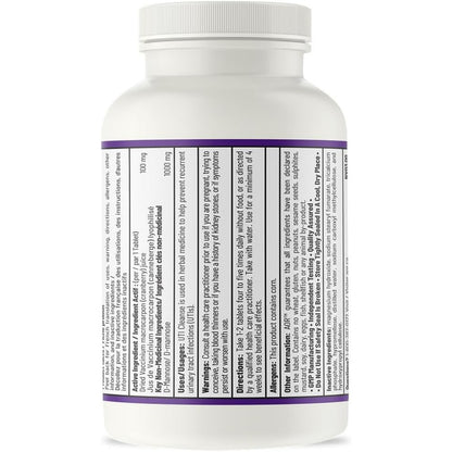 AOR UTI Cleanse 100mg 60 Tablets