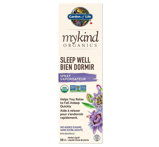 Garden of Life MyKind Organics Sleep Well Spray 2 fl oz (58 ml)