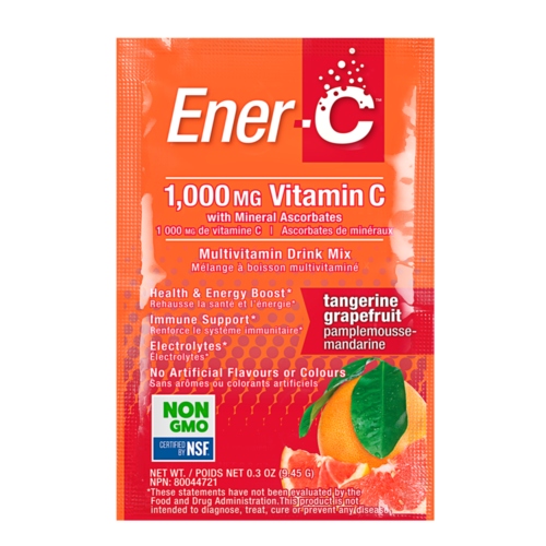 Ener-C 1,000mg Vitamin C Drink Mix - Tangerine grapefruit 30 packs