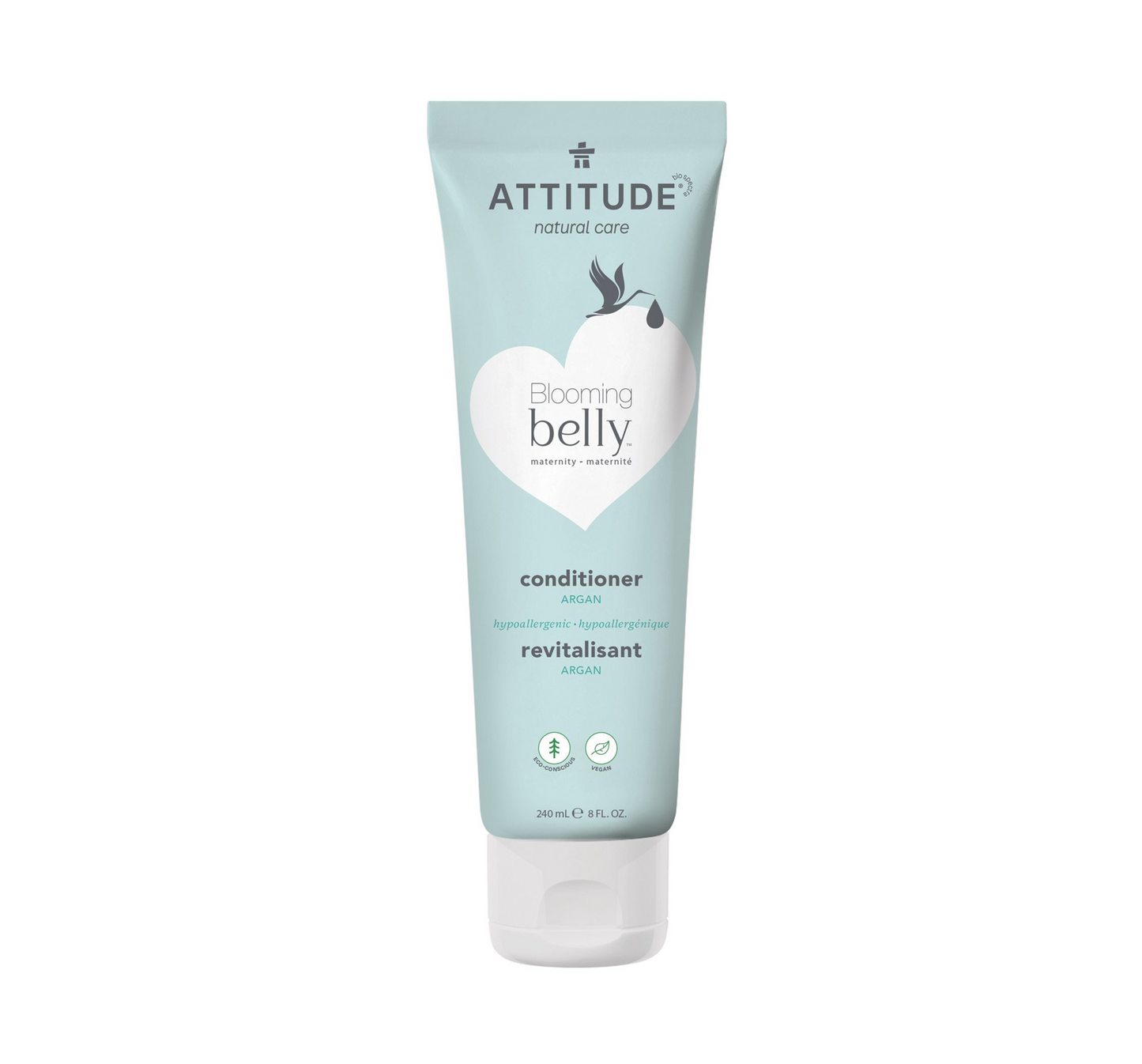 Attitude Blooming Belly Maternity Conditioner - Argan 240ml