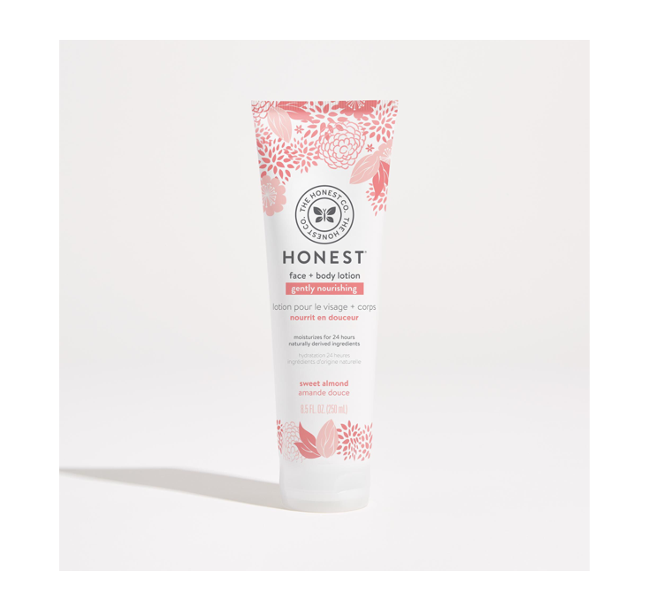 Honest Face + Body lotion - Sweet Almond 250ml