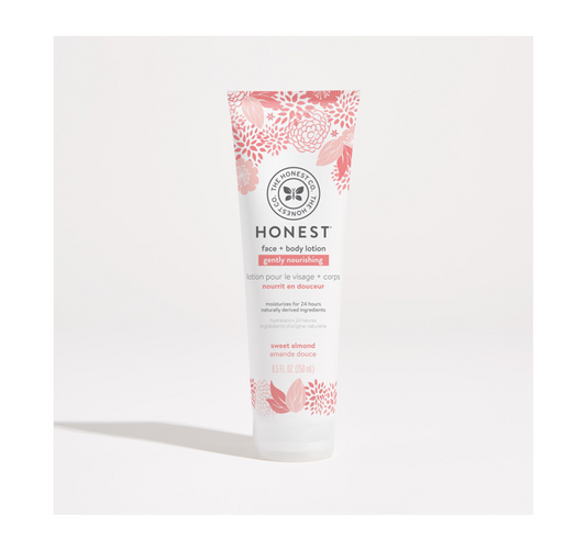 Honest Face + Body lotion - Sweet Almond 250ml