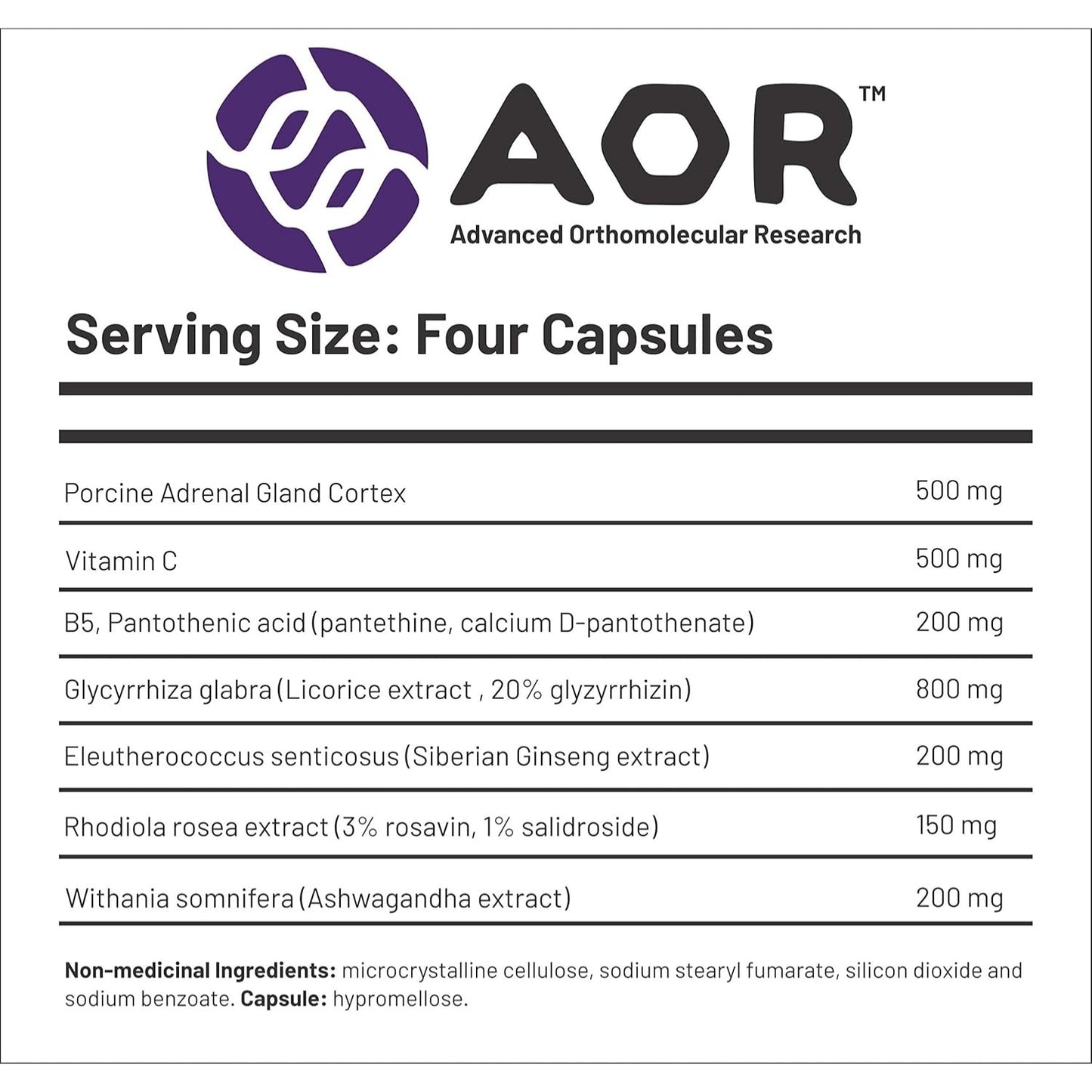 AOR Ortho Adapt 638mg 120 Capsules
