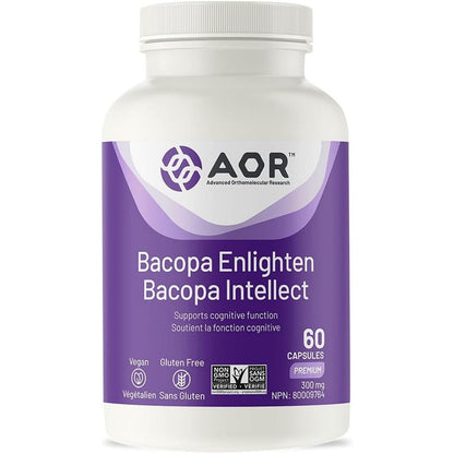 AOR Bacopa Enlighten 300mg 60 Capsules