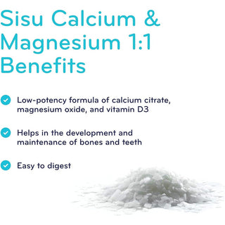 Sisu Calcium & Magnesium 1:1 300 Capsules