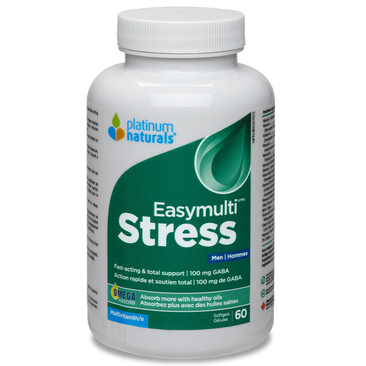 Platinum Naturals Easymulti Stress Men 60 Softgels