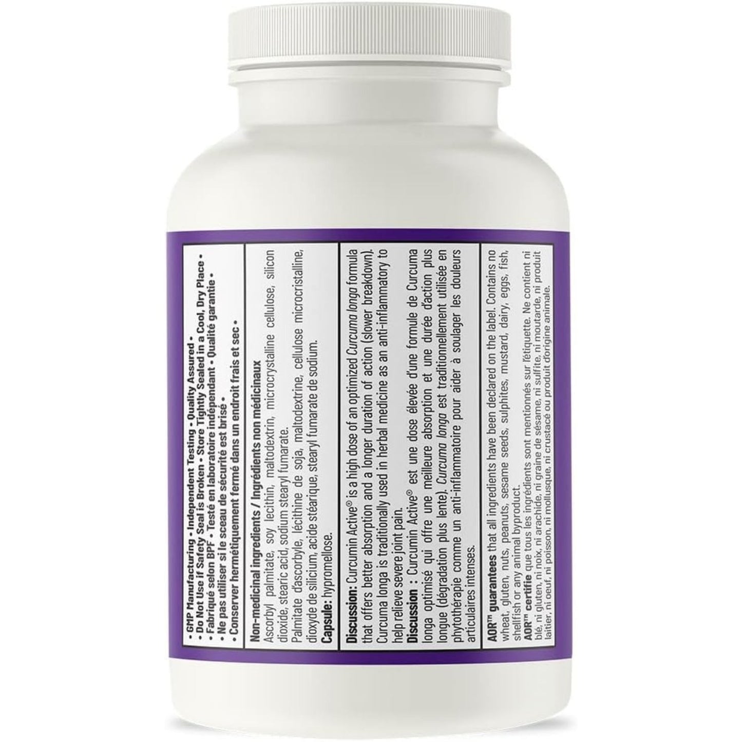 AOR Curcumin Active 133.3mg 60 Capsules