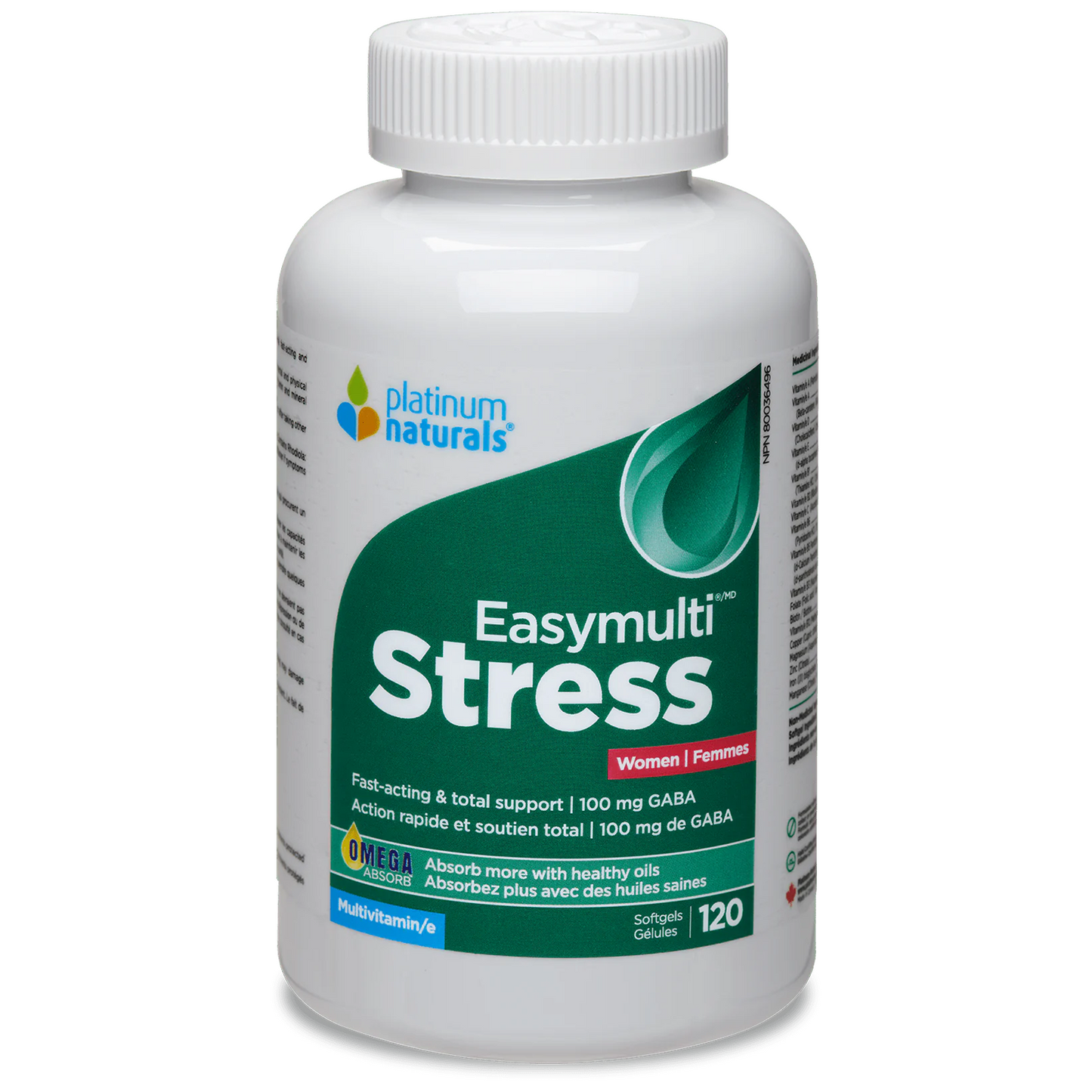 Platinum Naturals Easymulti Stress Women 120 Softgels