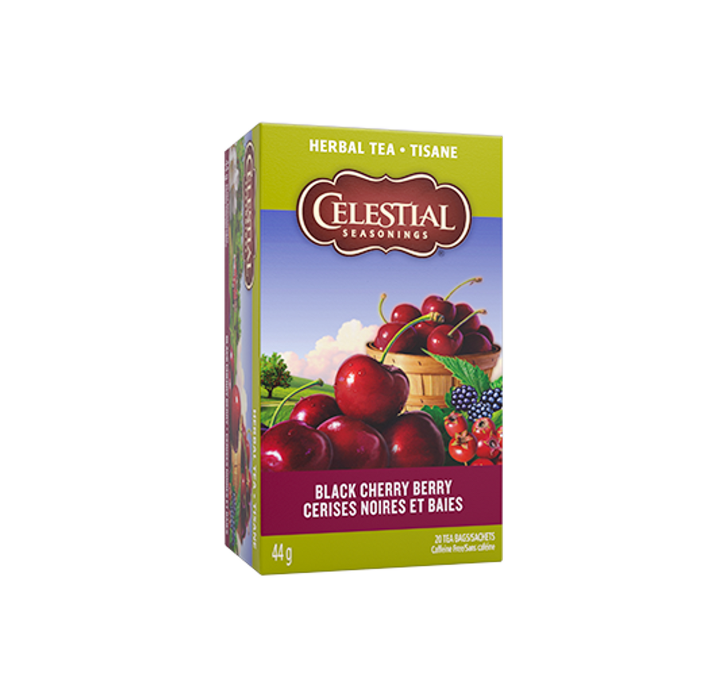 Celestial Seasoning Herbal Tea - Black Cherry Berry 44g (20 Tea Bags)