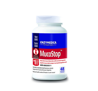 Enzymedica MucoStop 48 Capsules