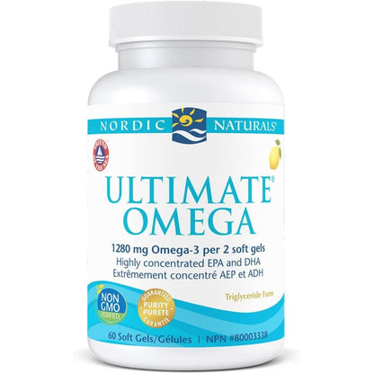 Nordic Naturals Ultimate Omega  60 softgels