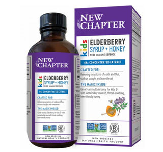 New Chapter Elderberry Kids Syrup + Honey 118ml