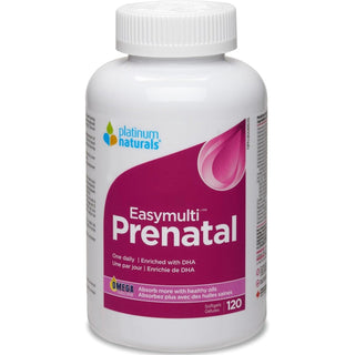 Platinum Naturals Easymulti Prenatal 120 Softgels