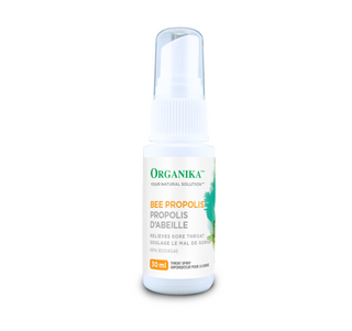 Organika Bee Propolis throat spray - Alcohol free 30ml