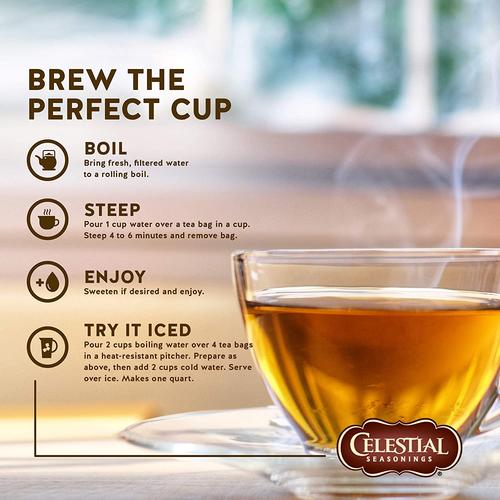 Celestial Seasoning Herbal Tea - Honey Vanilla Chamomile 45g (20 Tea Bags)