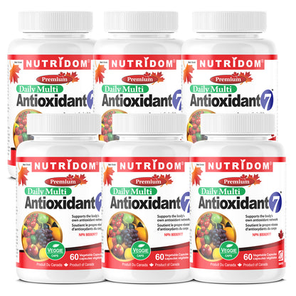 Nutridom Antioxidant 7 60 Vcaps - 6 PACK