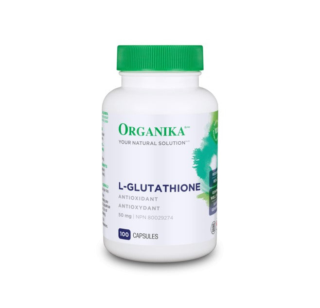 Organika L-Glutathione 50mg 100 Capsules