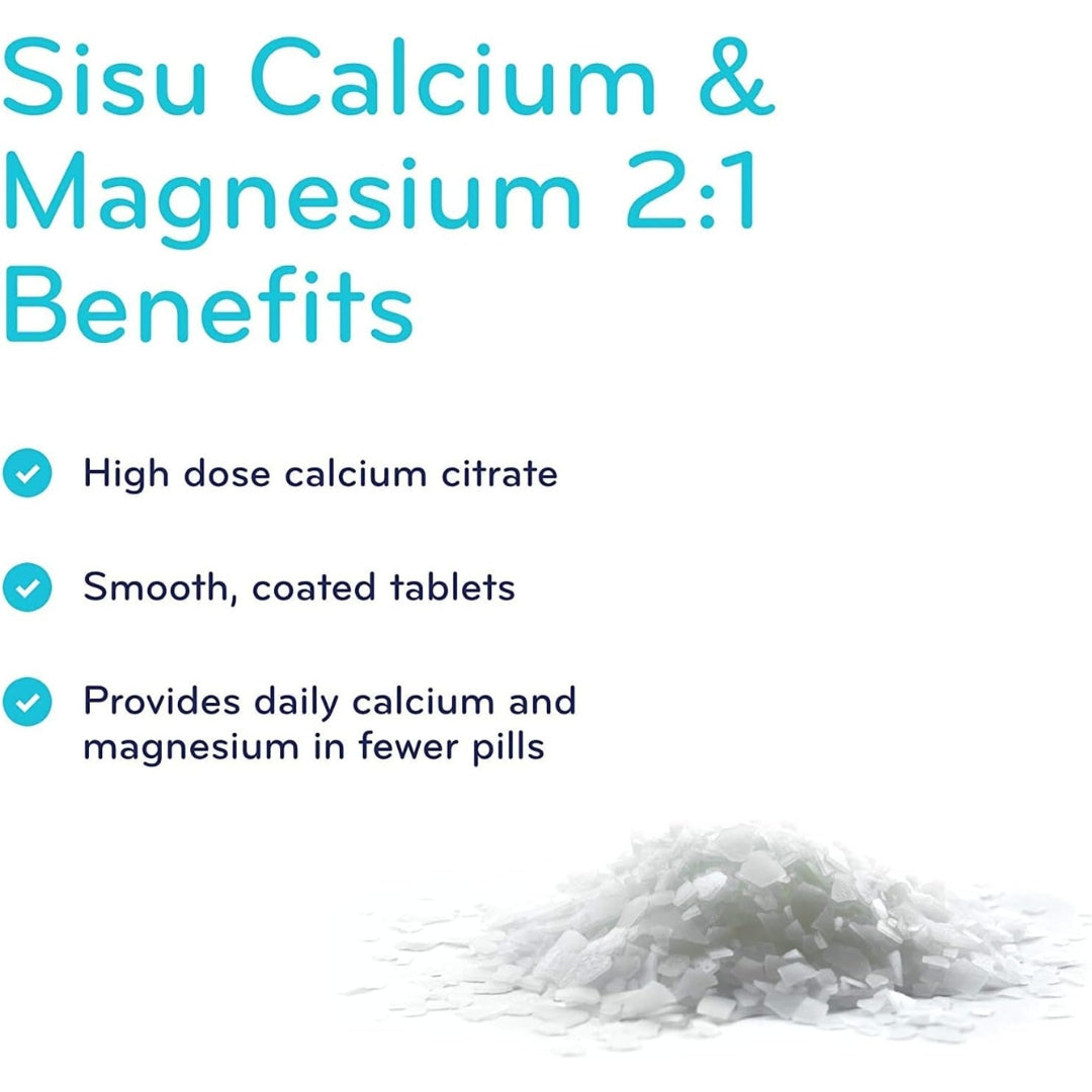 Sisu Calcium & Magnesium 2:1 180 Tablets