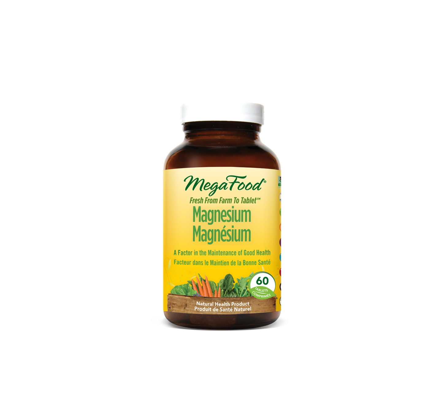 MegaFood Magnesium 60 Tablets