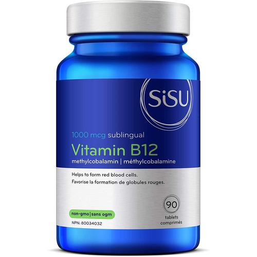 Sisu Vitamin B12 1000 mcg 90 Tablets