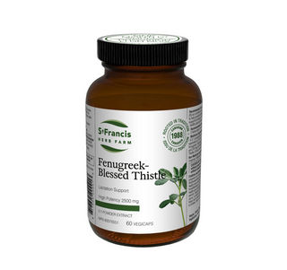 St. Francis Herb Farm Fenugreek - Blessed Thistle 60 Vcaps