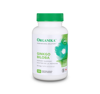 Organika Ginkgo Biloba 120 vegi caps