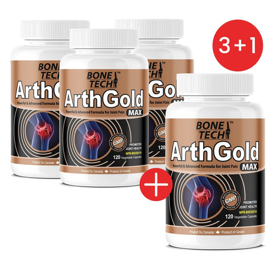 (3+1) ArthGold Max 120 Vcaps - CAFORIA.CA