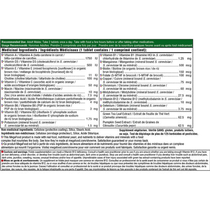 MegaFood Multi for Men 55+ 60 Tablets