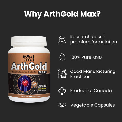 Arthgold Max 850mg 120 Vcaps - 3Pack